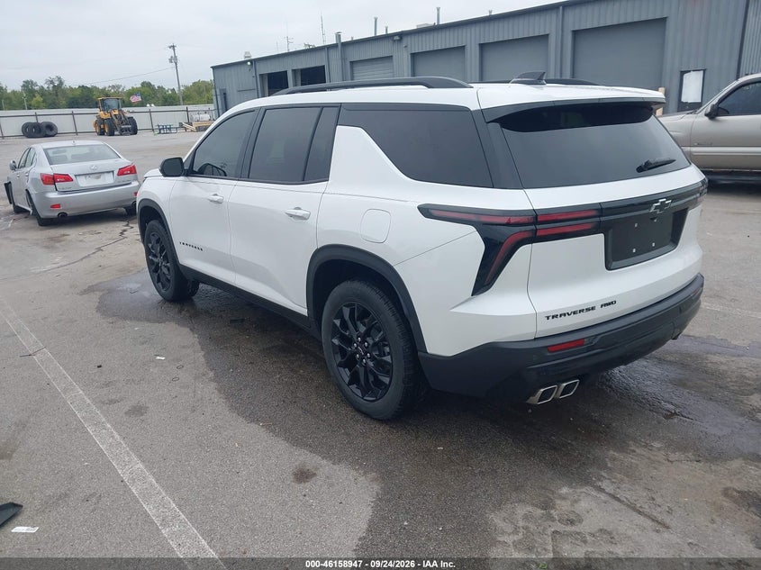 Vin: 1gnevgrs0sj139621, lot: 46658746, chevrolet traverse awd lt 20253