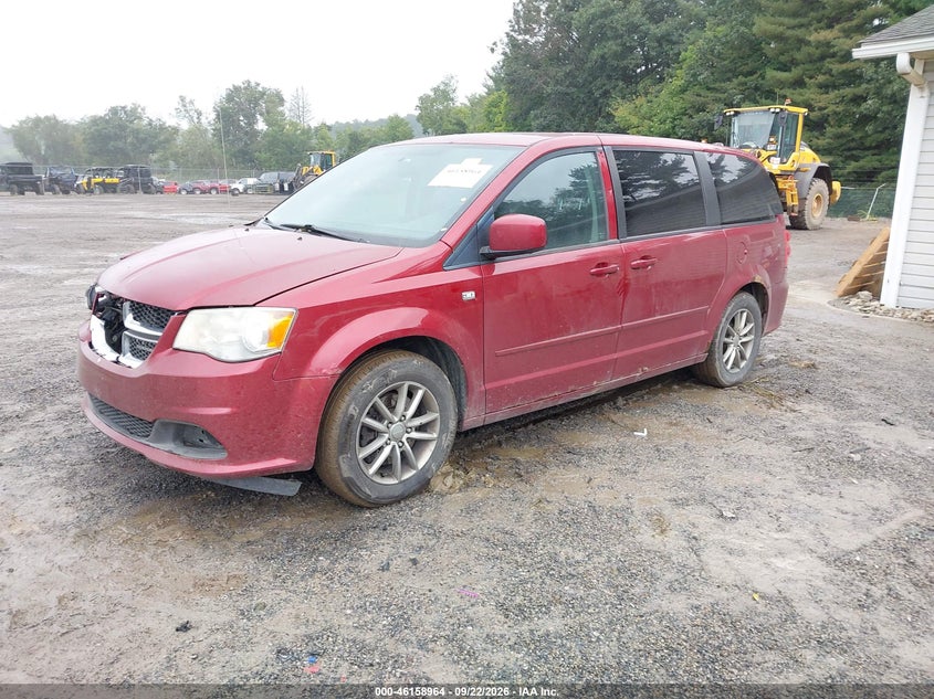 Vin: 2c4rdgbg1er458822, lot: 46658763, dodge grand caravan se 30th anniversary 20142
