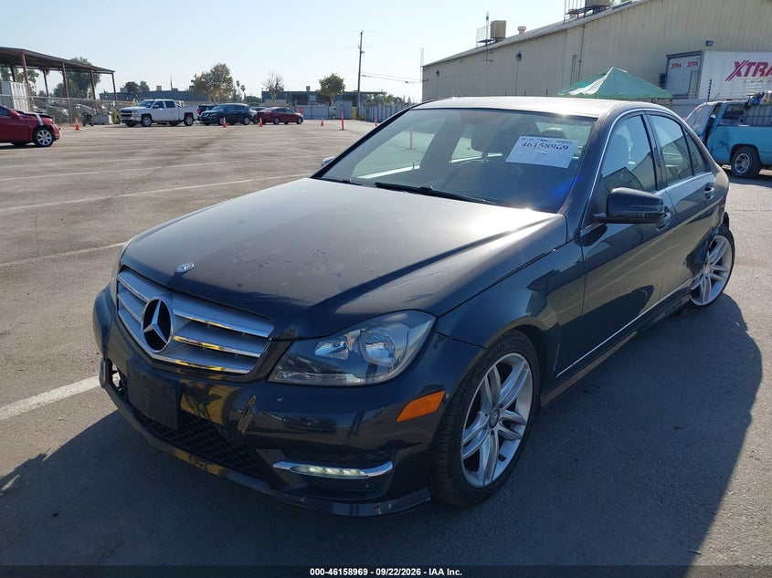 Vin: wddgf4hb0dr301563, lot: 46658768, mercedes-benz c 250 sport 20132