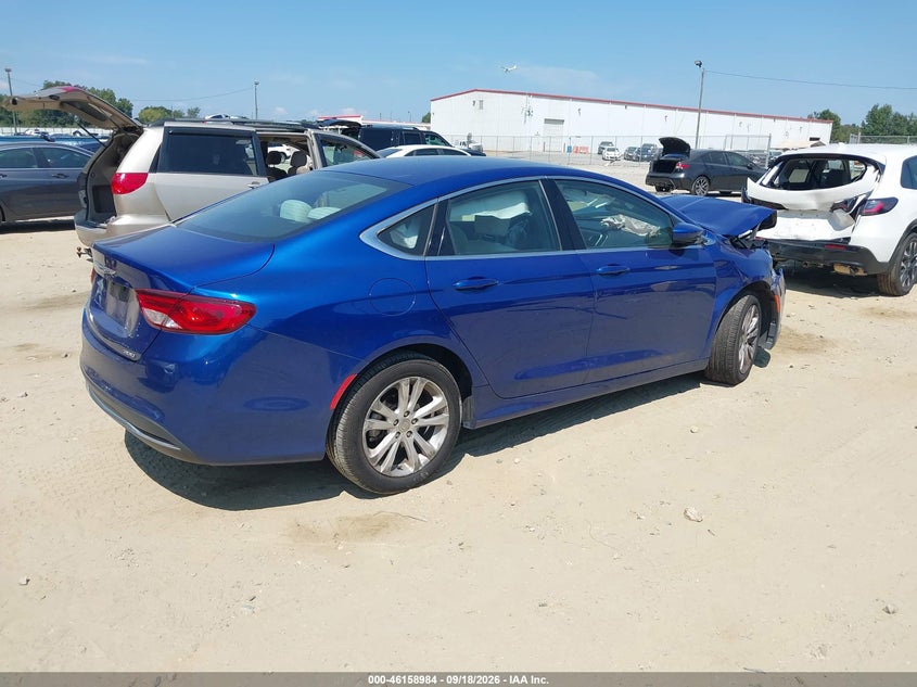 Vin: 1c3cccabxfn691804, lot: 46658783, chrysler 200 limited 20154