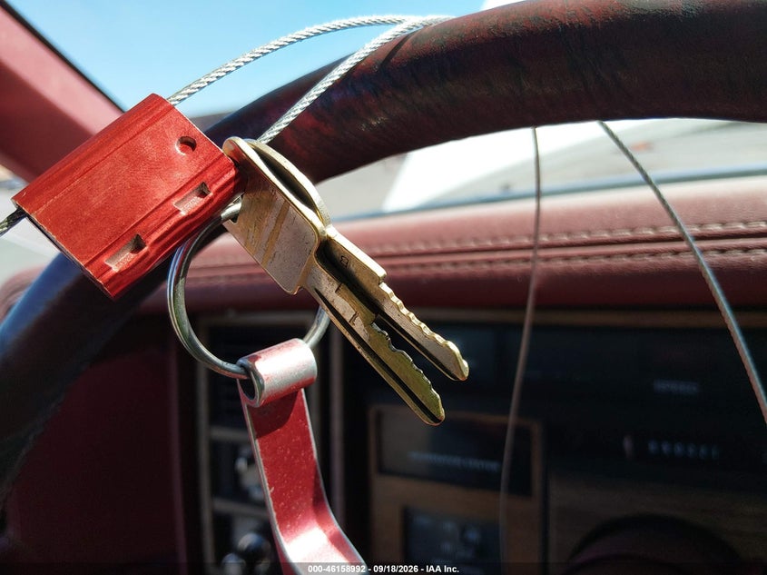 CADILLAC ELDORADO 1984 VIN 1G6AL6788EE672976