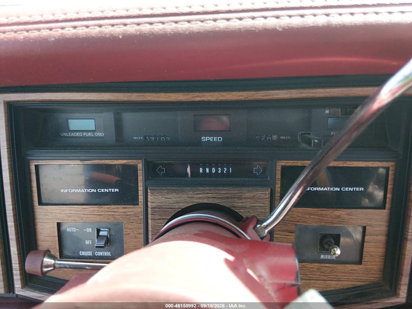 CADILLAC ELDORADO 1984 VIN 1G6AL6788EE672976