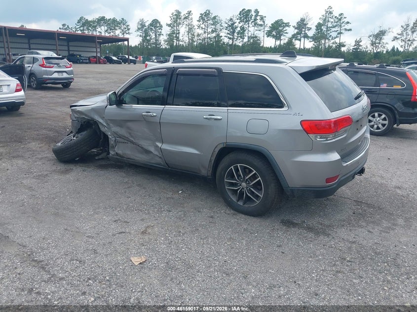 Vin: 1c4rjebg1hc779222, lot: 46658816, jeep grand cherokee limited 4x2 20173