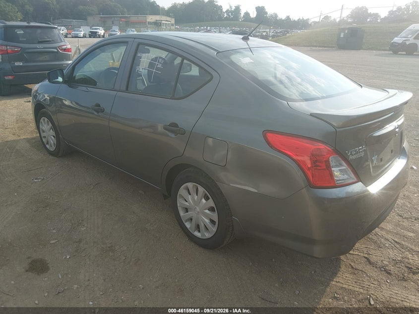 Vin: 3n1cn7ap0kl817867, lot: 46658844, nissan versa 1.6 s+ 20193