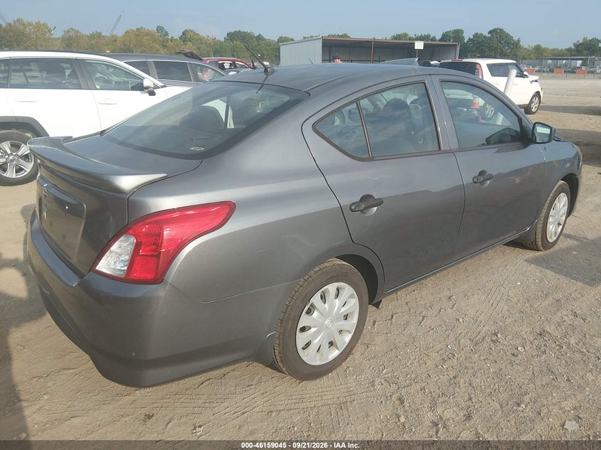 Vin: 3n1cn7ap0kl817867, lot: 46658844, nissan versa 1.6 s+ 20194