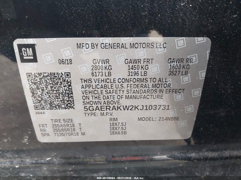 2019 BUICK ENCLAVE FWD PREFERRED · Фото 9