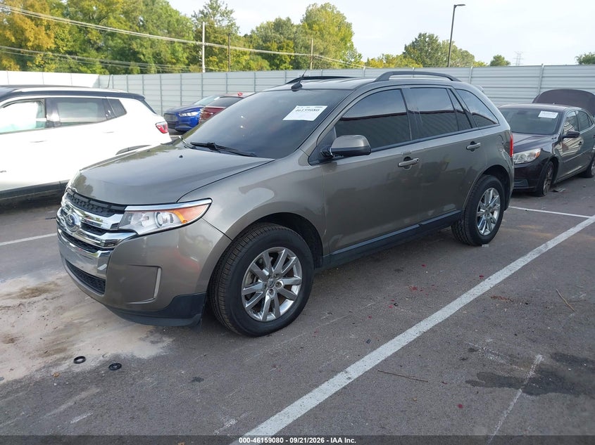 Vin: 2fmdk3jcxebb20847, lot: 46658879, ford edge sel 20142