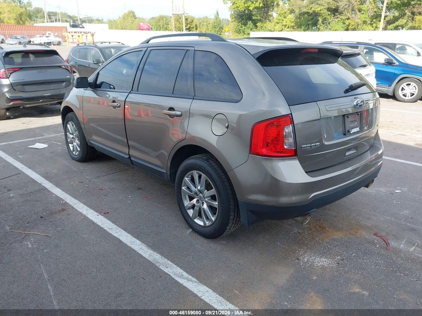 Vin: 2fmdk3jcxebb20847, lot: 46658879, ford edge sel 20143