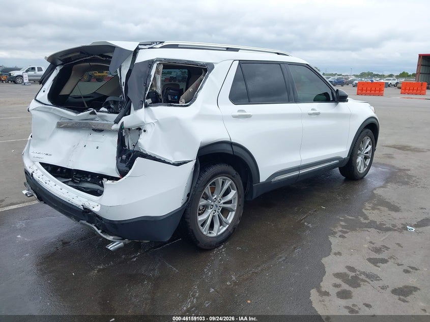 Vin: 1fmsk8fh2rga02296, lot: 46658902, ford explorer limited 20244