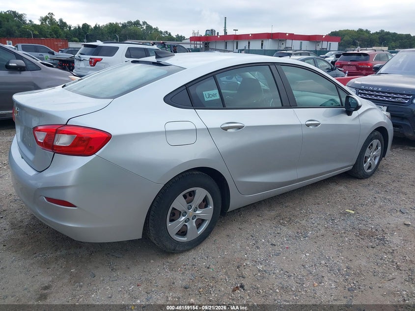 Vin: 1g1bc5sm7h7152480, lot: 46658953, chevrolet cruze ls auto 20174