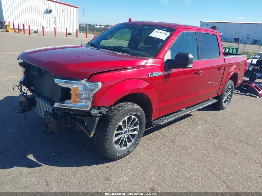 Vin: 1ftew1eg2jkd07711, lot: 46658967, ford f-150 xlt 20182