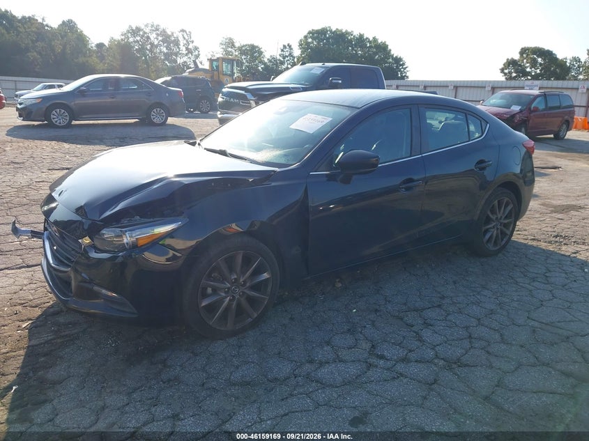 Vin: 3mzbn1v33jm201695, lot: 46658968, mazda mazda3 touring 20182