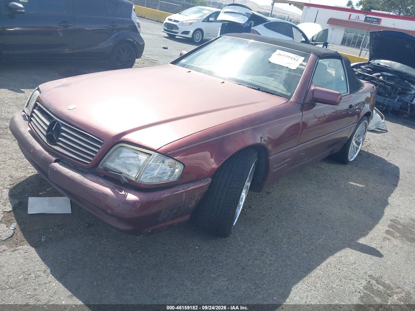 MERCEDES-BENZ SL 500 1997 VIN WDBFA67F3VF146531