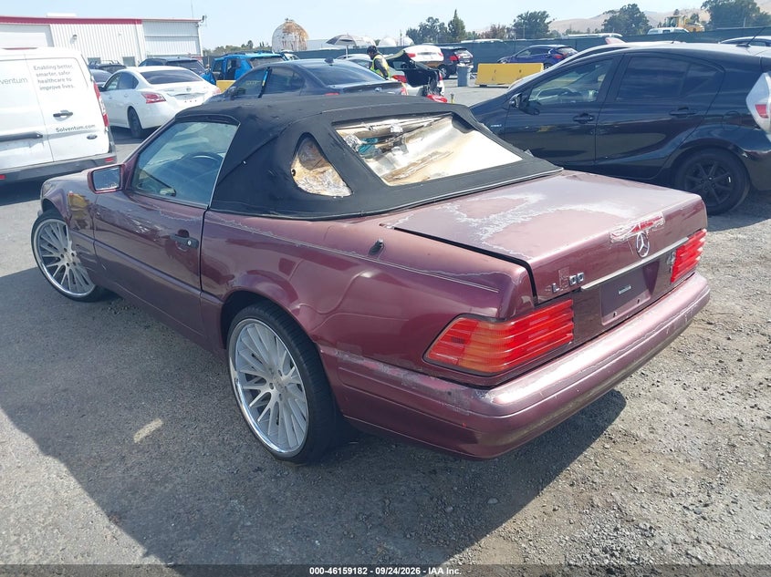 MERCEDES-BENZ SL 500 1997 VIN WDBFA67F3VF146531