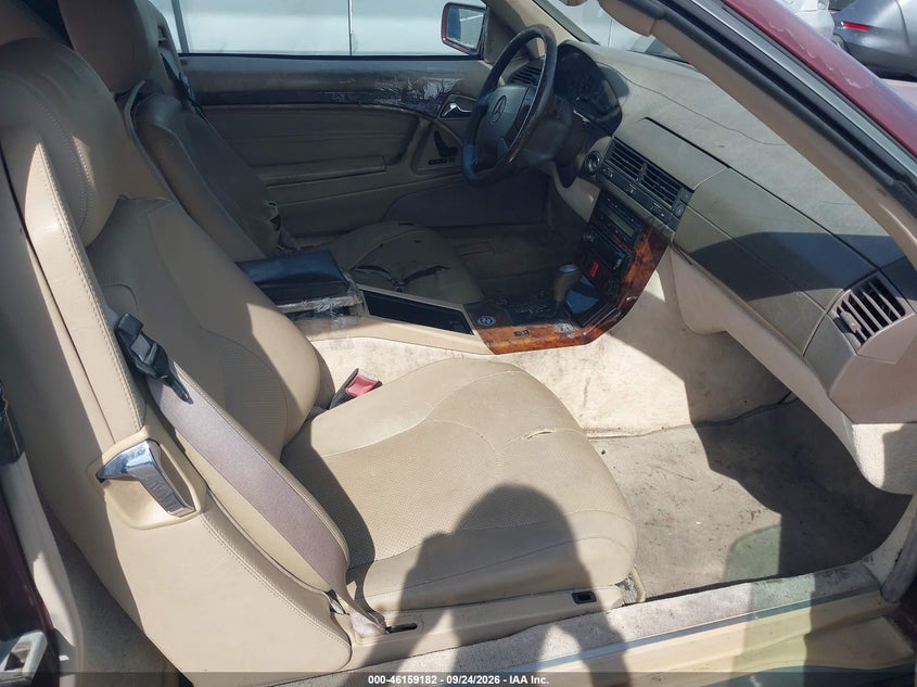 MERCEDES-BENZ SL 500 1997 VIN WDBFA67F3VF146531