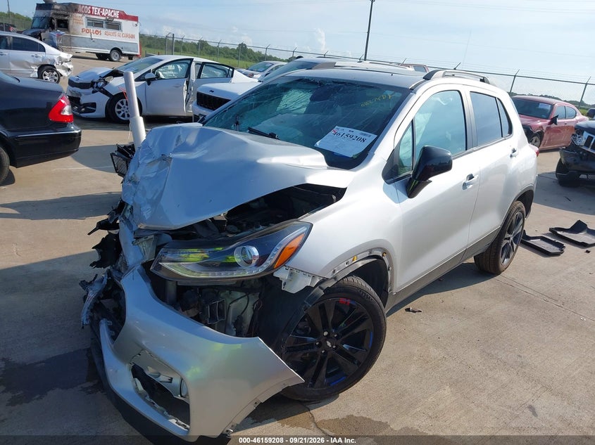 Vin: kl7cjpsb6lb323590, lot: 46659007, chevrolet trax awd lt 20202