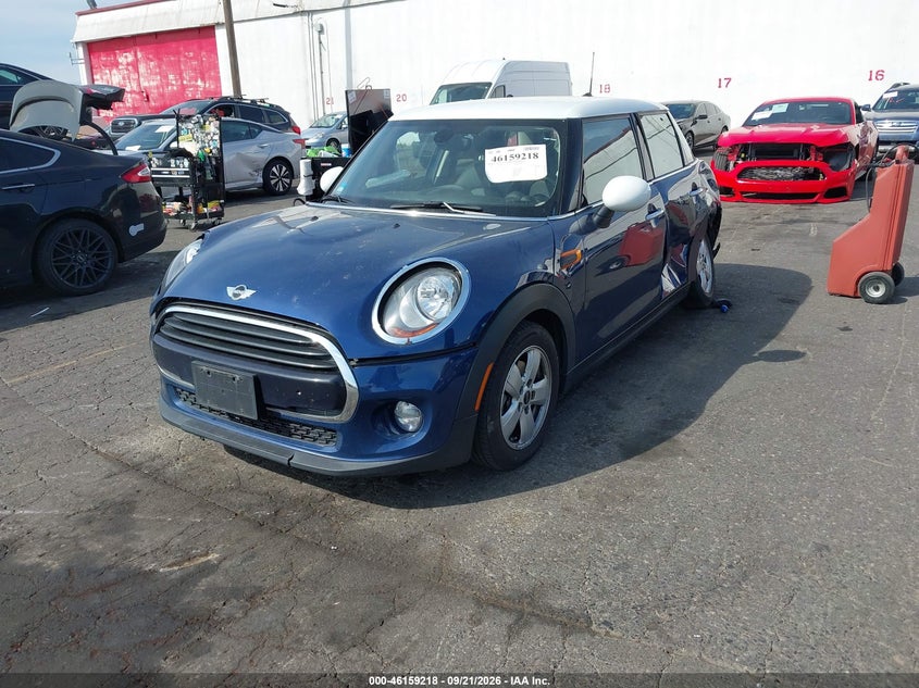 Vin: wmwxu1c56j2f92977, lot: 46659017, mini hardtop cooper 20182