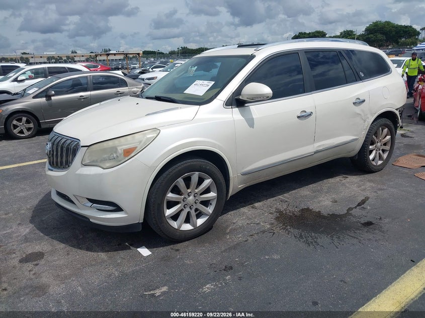 Vin: 5gakrckd2fj259190, lot: 46659018, buick enclave premium 20152