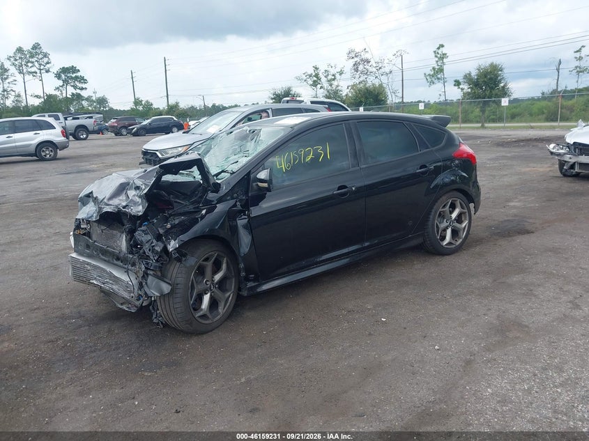 Vin: 1fadp3l95jl332661, lot: 46659030, ford focus st 20182