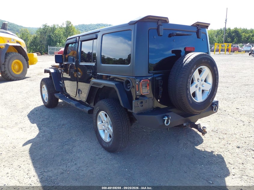 Vin: 1c4hjwdg9el206014, lot: 46659058, jeep wrangler unlimited sport 20143
