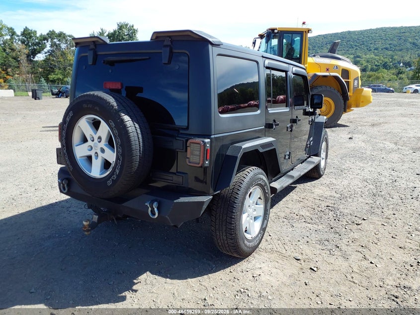 Vin: 1c4hjwdg9el206014, lot: 46659058, jeep wrangler unlimited sport 20144