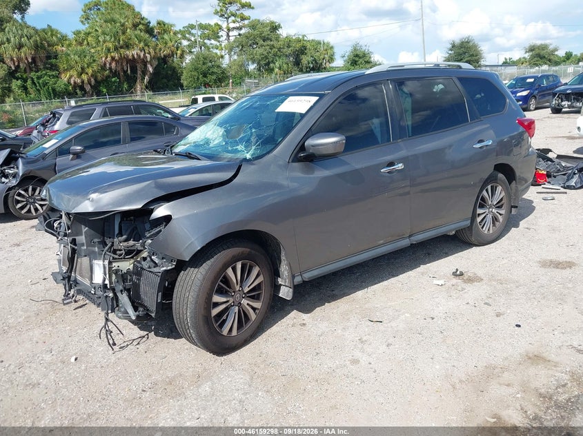 Vin: 5n1dr2mn1kc587315, lot: 46659097, nissan pathfinder s 20192