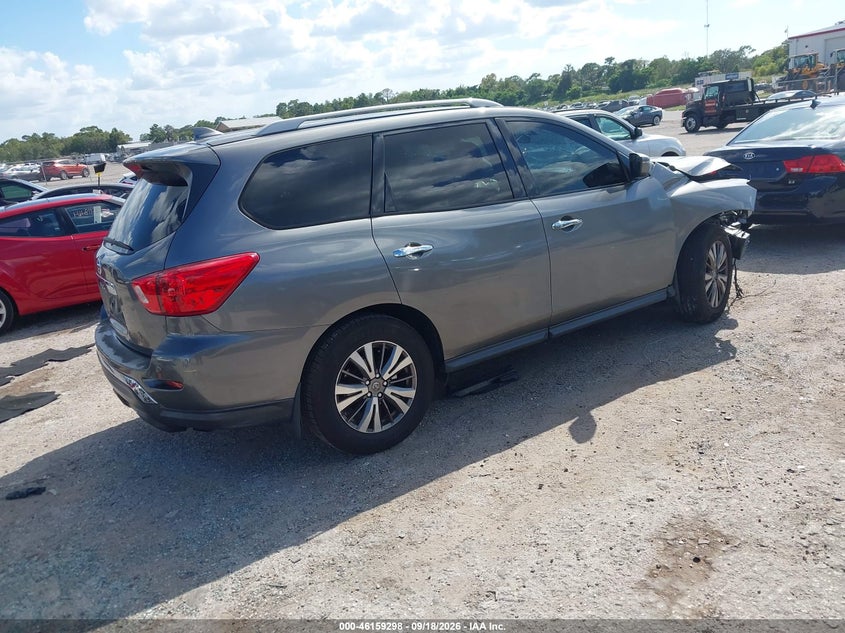 Vin: 5n1dr2mn1kc587315, lot: 46659097, nissan pathfinder s 20194