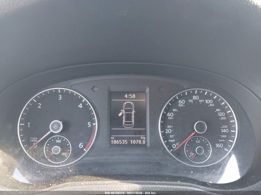 VOLKSWAGEN PASSAT 2014 VIN 1VWBN7A34EC085682