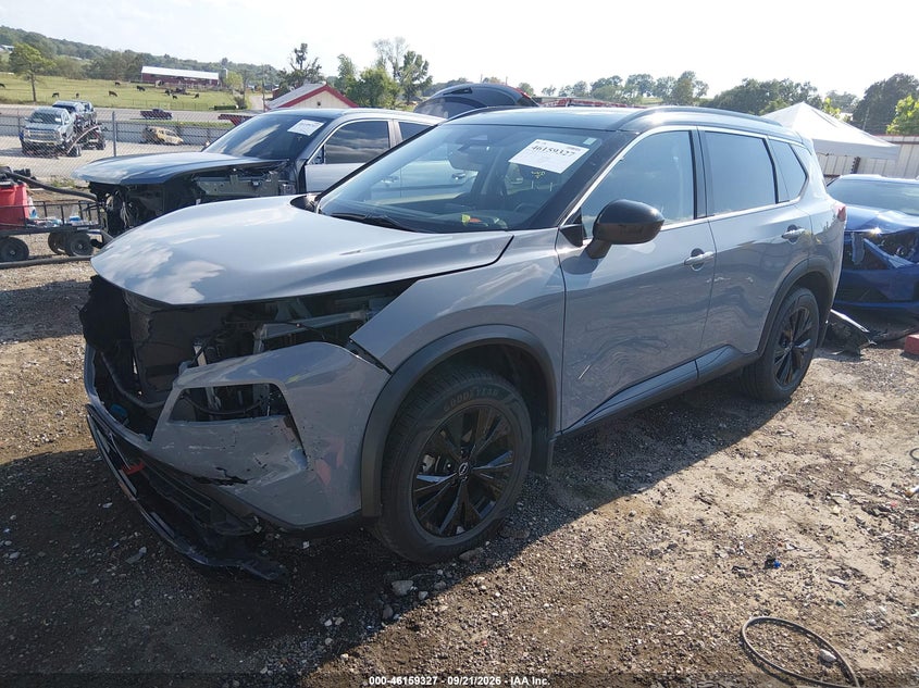 Vin: jn8bt3bb9pw189517, lot: 46659126, nissan rogue sv intelligent awd 20232