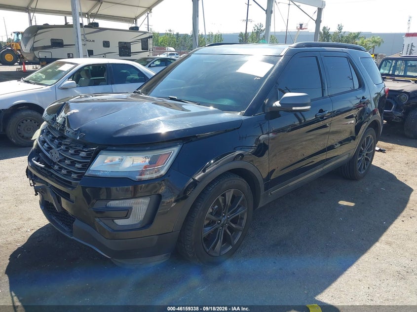 Vin: 1fm5k7d83hgb21886, lot: 46659137, ford explorer xlt 20172