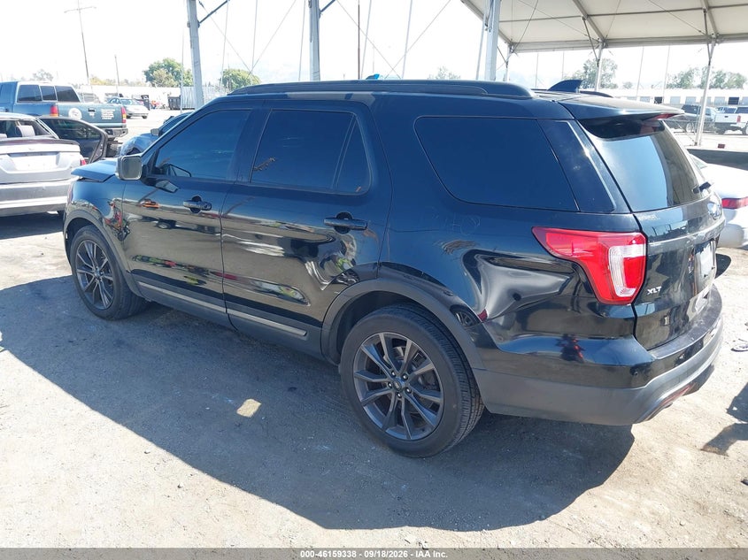 Vin: 1fm5k7d83hgb21886, lot: 46659137, ford explorer xlt 20173