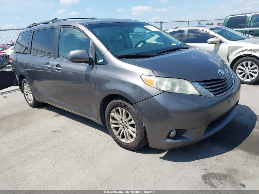 Vin: 5tdyk3dc8bs128912, lot: 46659161, toyota sienna xle v6 2011 img_1