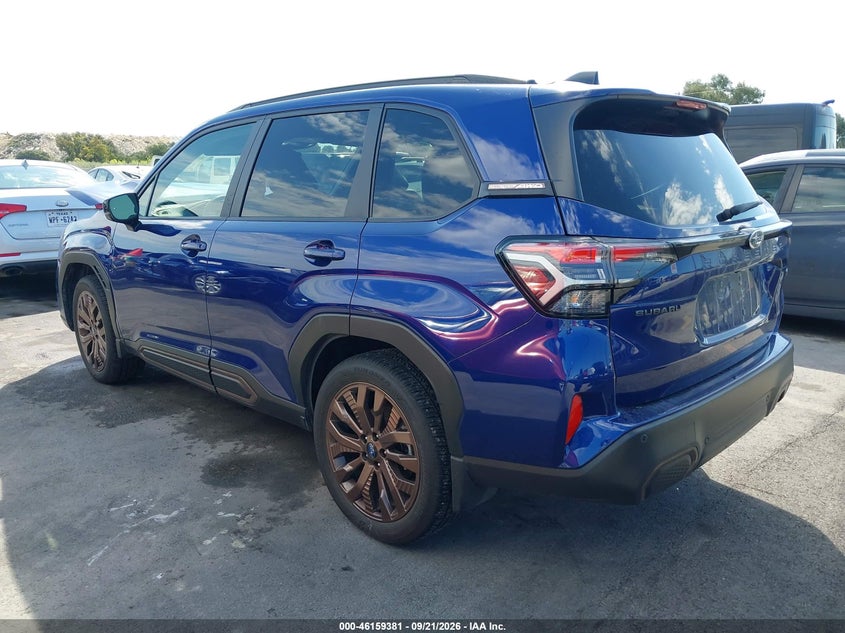 Vin: jf2sldhc6sh476443, lot: 46659180, subaru forester sport 20253