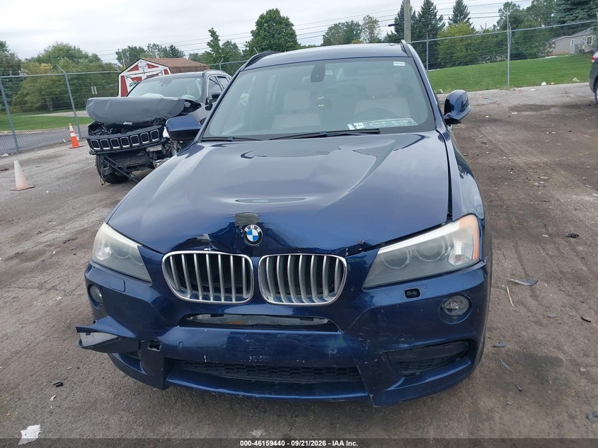 BMW X3 2011 VIN 5UXWX7C51BLL15251