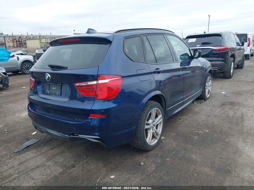 Vin: 5uxwx7c51bll15251, lot: 46659239, bmw x3 xdrive35i 20114
