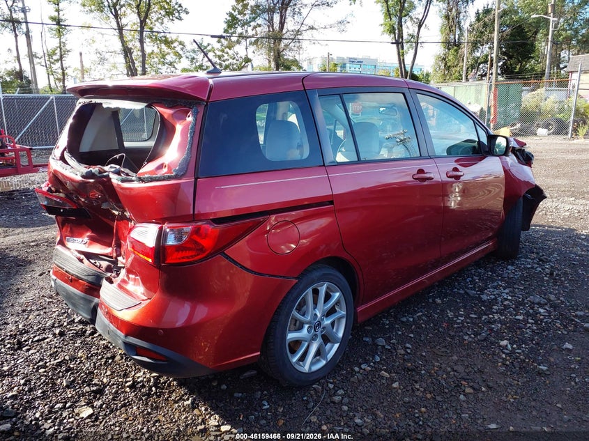 Vin: jm1cw2cl2e0176388, lot: 46659265, mazda mazda5 touring 20144