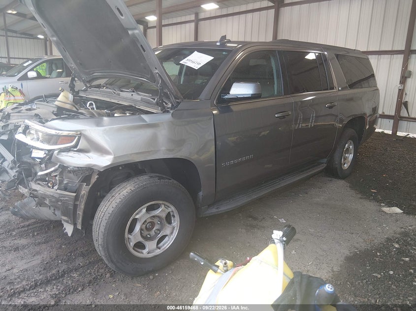 Vin: 1gnskhkc1lr155625, lot: 46659267, chevrolet suburban 4wd lt 20202