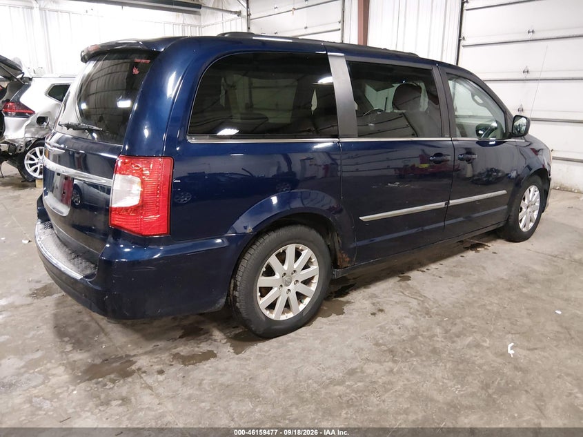 Vin: 2c4rc1bgxcr233604, lot: 46659276, chrysler town & country touring 20124