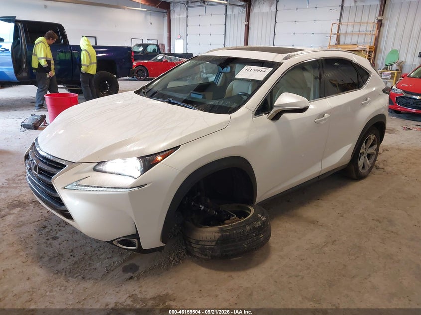 Vin: jtjbarbz6h2105967, lot: 46659303, lexus nx 200t 20172