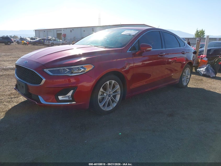 Vin: 3fa6p0su0kr252393, lot: 46659317, ford fusion energi titanium 20192