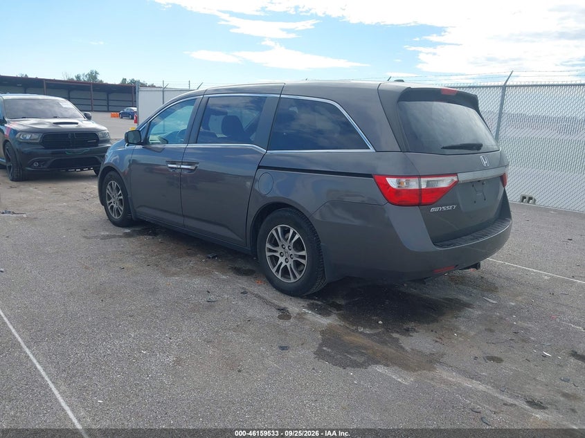 Vin: 5fnrl5h69cb059719, lot: 46659332, honda odyssey ex-l 20123