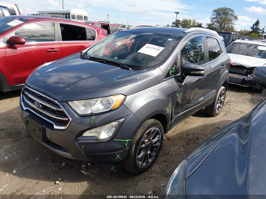 Vin: maj6s3kl5lc362864, lot: 46659339, ford ecosport titanium 20202