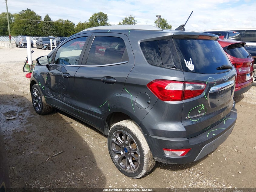 Vin: maj6s3kl5lc362864, lot: 46659339, ford ecosport titanium 20203