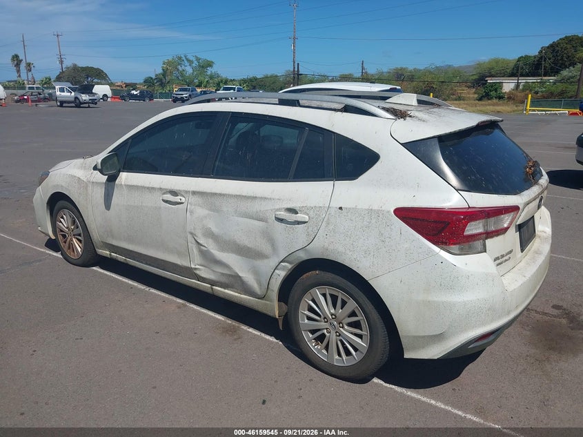 Vin: 4s3gtab69j3702167, lot: 46659344, subaru impreza 2.0i premium 20183
