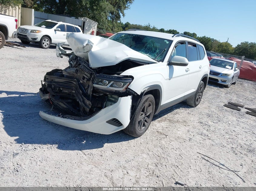 Vin: 1v2dp2ca9mc572345, lot: 46659355, volkswagen atlas 2.0t se 20212