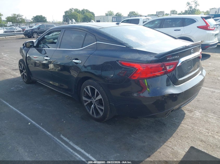 Vin: 1n4aa6ap9hc435907, lot: 46659379, nissan maxima 3.5 sl 20173