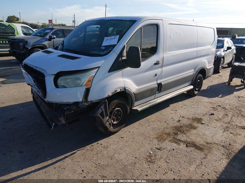 Vin: 1ftnr1zm8fka33851, lot: 46659386, ford transit-250 20152