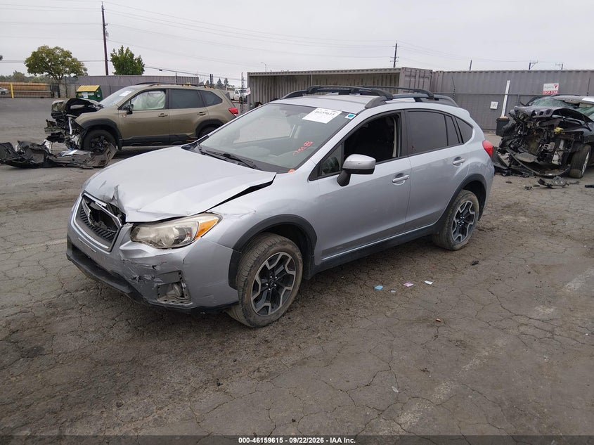 Vin: jf2gpadcxhh240787, lot: 46659414, subaru crosstrek 2.0i premium 20172