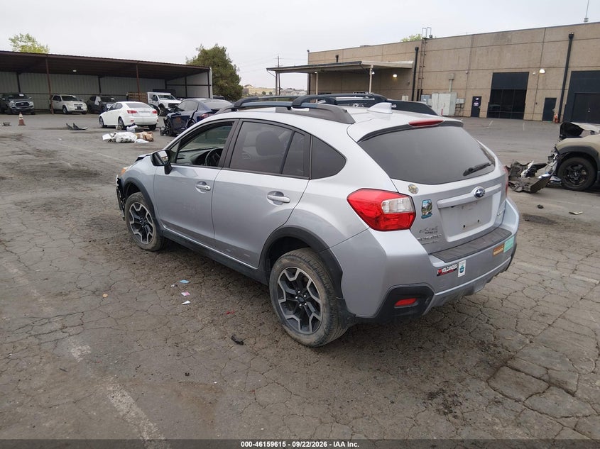 Vin: jf2gpadcxhh240787, lot: 46659414, subaru crosstrek 2.0i premium 20173