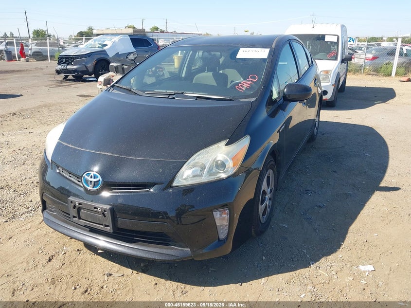 Vin: jtdkn3du4d5581391, lot: 46659422, toyota prius three 20132